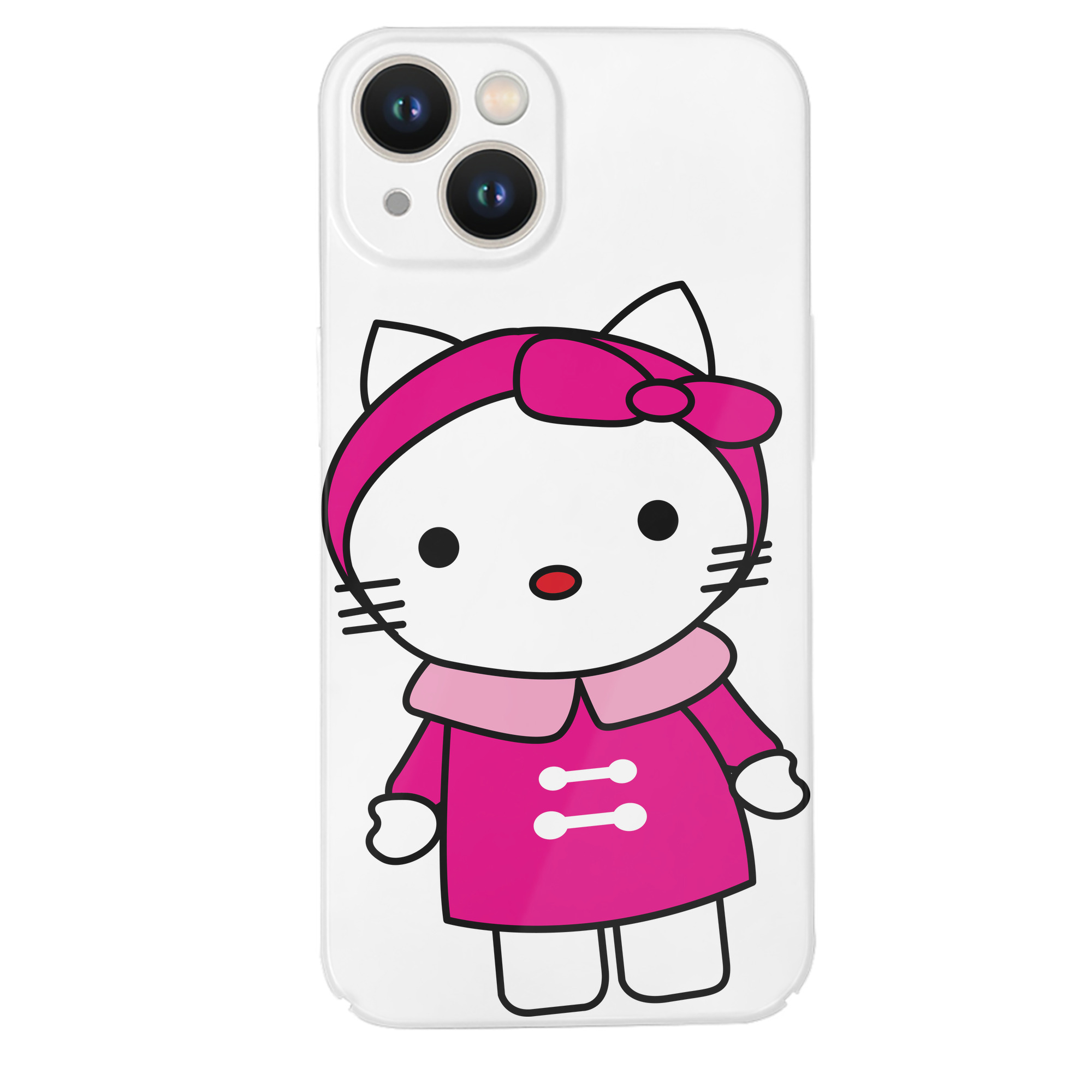 （画像用） Hello Kitty ハローキティ 【iPhone 14シリーズ対応】ハードケース